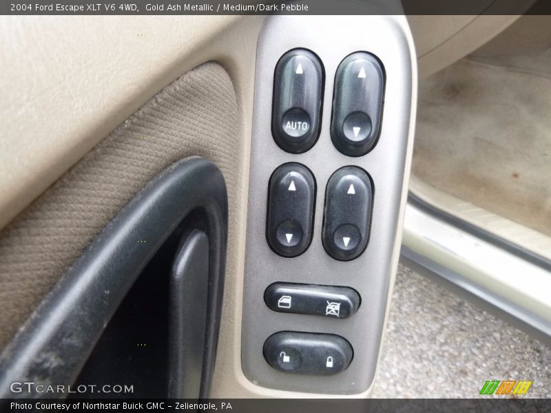 Gold Ash Metallic / Medium/Dark Pebble 2004 Ford Escape XLT V6 4WD