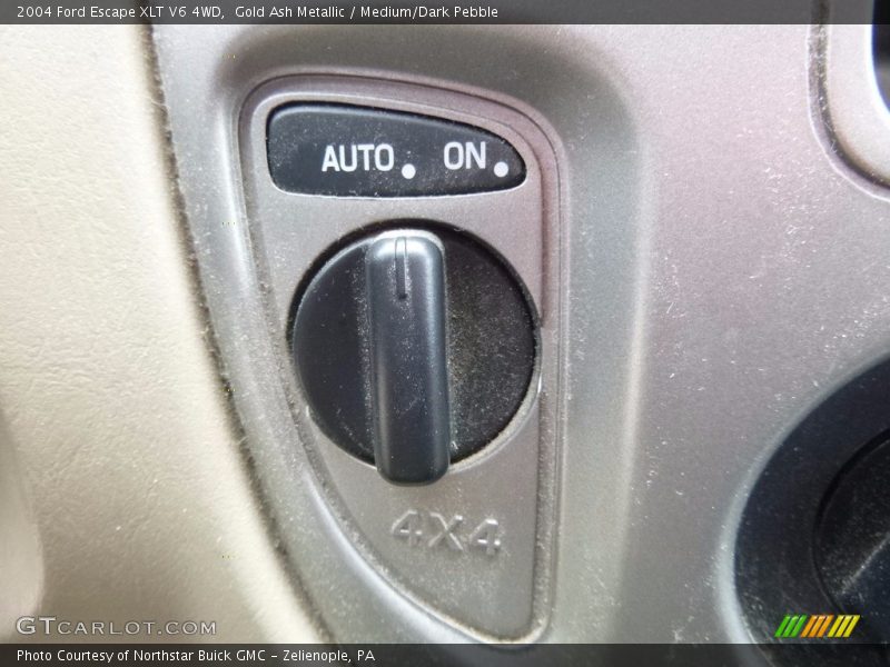 Gold Ash Metallic / Medium/Dark Pebble 2004 Ford Escape XLT V6 4WD