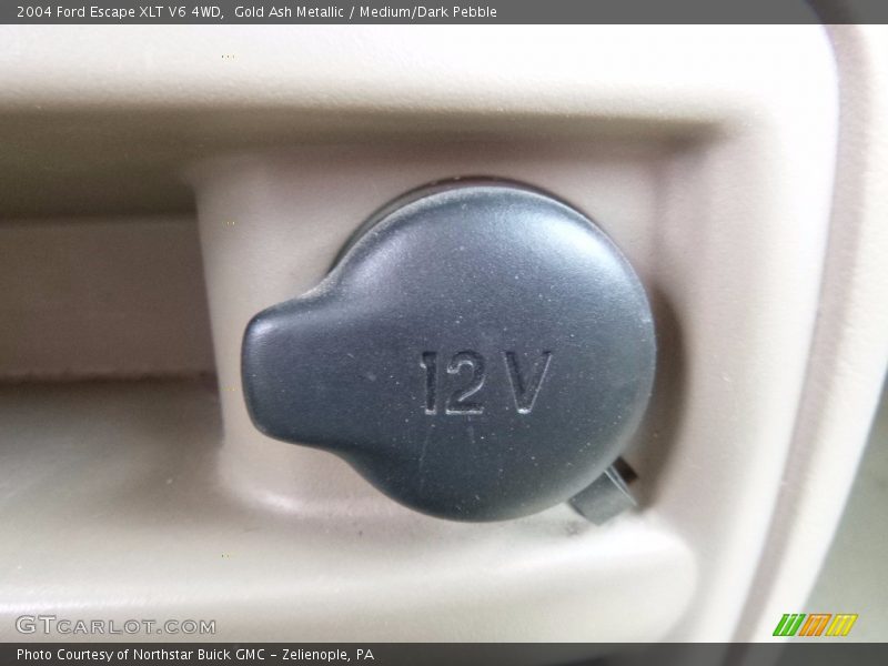 Gold Ash Metallic / Medium/Dark Pebble 2004 Ford Escape XLT V6 4WD
