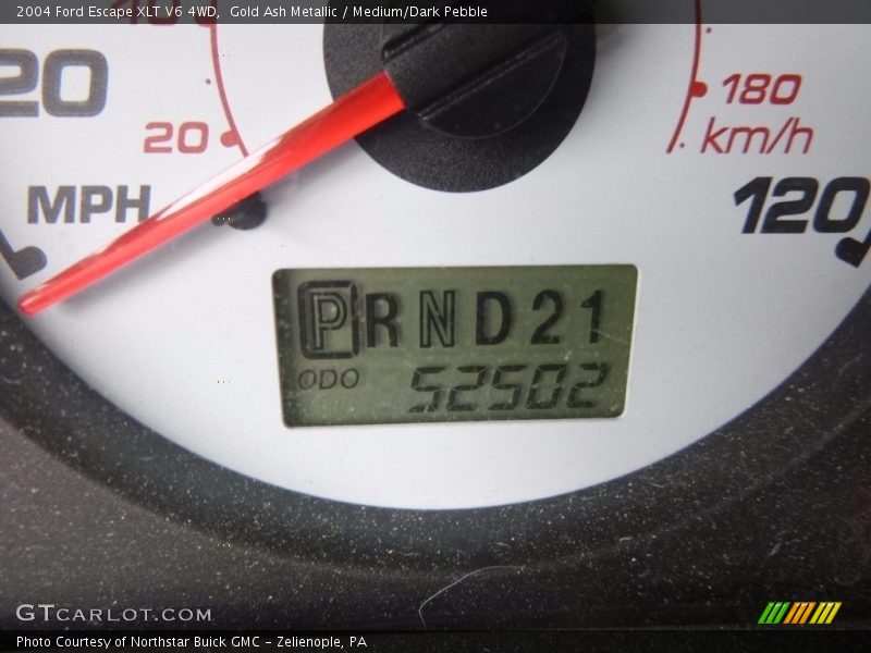 Gold Ash Metallic / Medium/Dark Pebble 2004 Ford Escape XLT V6 4WD