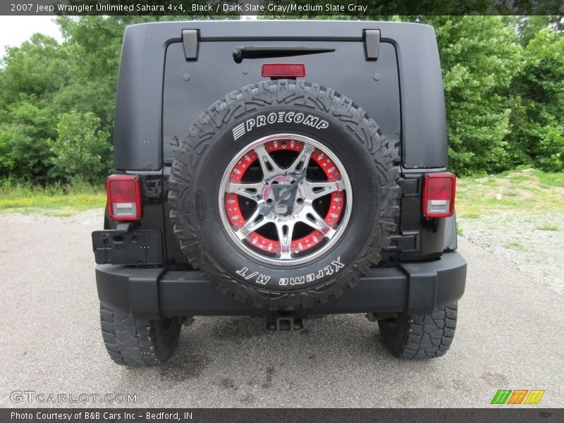 Black / Dark Slate Gray/Medium Slate Gray 2007 Jeep Wrangler Unlimited Sahara 4x4