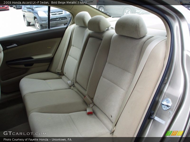 Bold Beige Metallic / Ivory 2009 Honda Accord LX-P Sedan