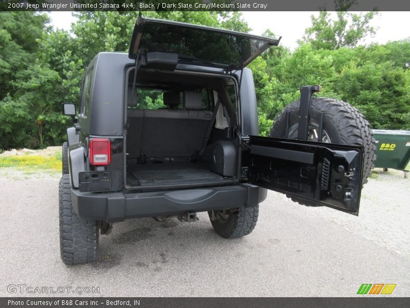 Black / Dark Slate Gray/Medium Slate Gray 2007 Jeep Wrangler Unlimited Sahara 4x4