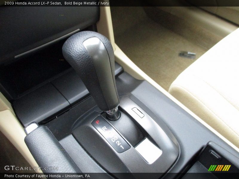 Bold Beige Metallic / Ivory 2009 Honda Accord LX-P Sedan