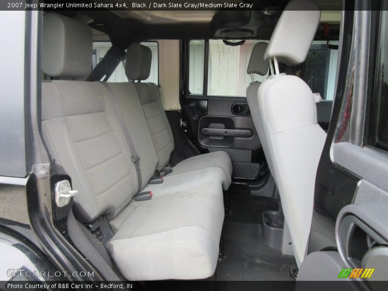 Black / Dark Slate Gray/Medium Slate Gray 2007 Jeep Wrangler Unlimited Sahara 4x4
