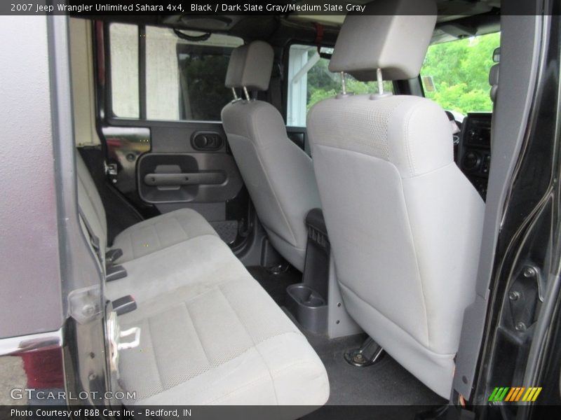 Black / Dark Slate Gray/Medium Slate Gray 2007 Jeep Wrangler Unlimited Sahara 4x4