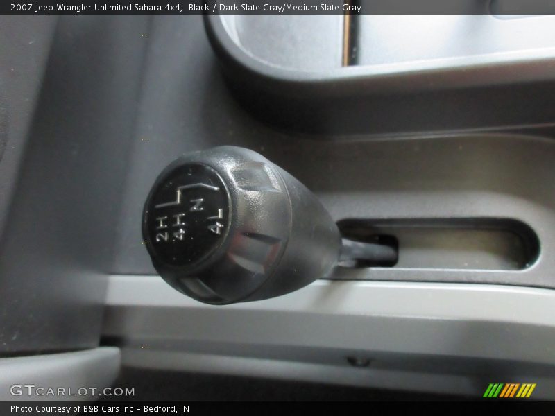 Black / Dark Slate Gray/Medium Slate Gray 2007 Jeep Wrangler Unlimited Sahara 4x4