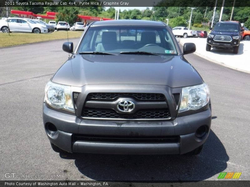 Pyrite Mica / Graphite Gray 2011 Toyota Tacoma Regular Cab 4x4
