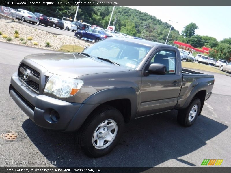 Pyrite Mica / Graphite Gray 2011 Toyota Tacoma Regular Cab 4x4