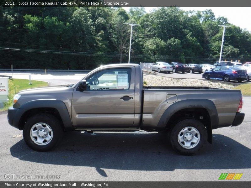 Pyrite Mica / Graphite Gray 2011 Toyota Tacoma Regular Cab 4x4