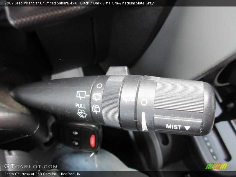 Black / Dark Slate Gray/Medium Slate Gray 2007 Jeep Wrangler Unlimited Sahara 4x4