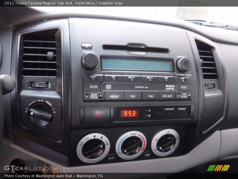 Pyrite Mica / Graphite Gray 2011 Toyota Tacoma Regular Cab 4x4
