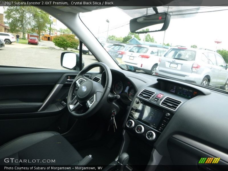 Crystal Black Silica / Black 2017 Subaru Forester 2.0XT Premium