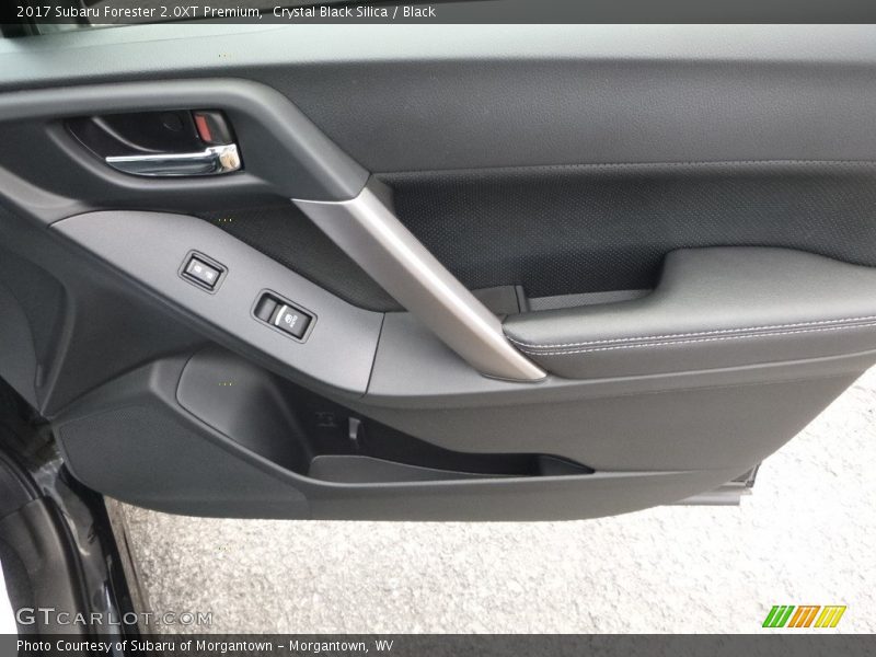 Crystal Black Silica / Black 2017 Subaru Forester 2.0XT Premium