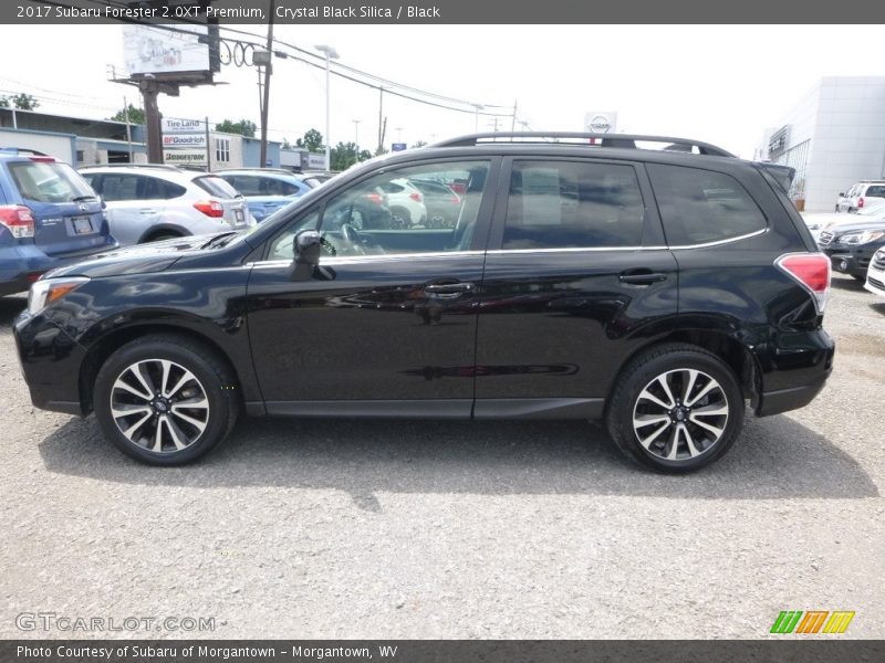 Crystal Black Silica / Black 2017 Subaru Forester 2.0XT Premium