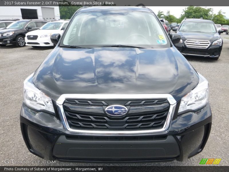 Crystal Black Silica / Black 2017 Subaru Forester 2.0XT Premium