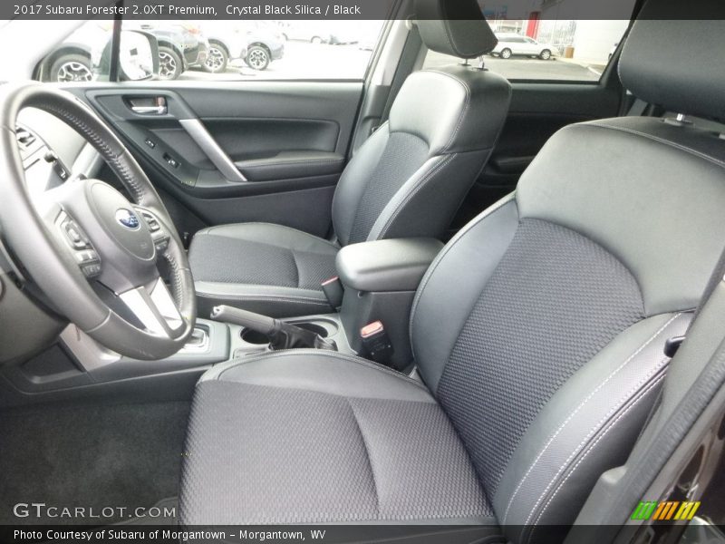 Crystal Black Silica / Black 2017 Subaru Forester 2.0XT Premium