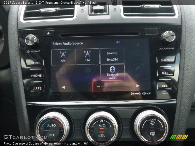 Crystal Black Silica / Black 2017 Subaru Forester 2.0XT Premium