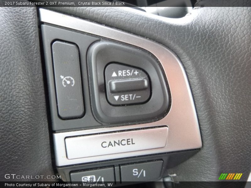 Crystal Black Silica / Black 2017 Subaru Forester 2.0XT Premium