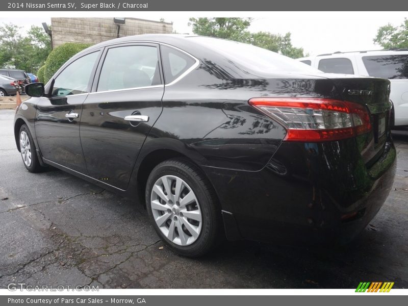 Super Black / Charcoal 2014 Nissan Sentra SV