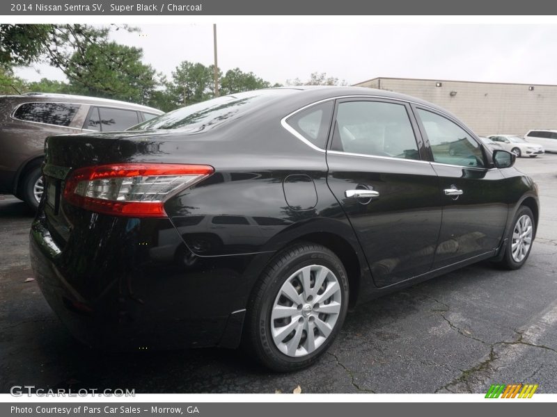 Super Black / Charcoal 2014 Nissan Sentra SV