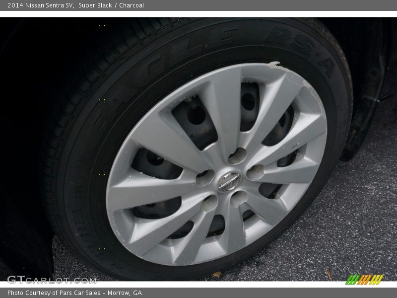 Super Black / Charcoal 2014 Nissan Sentra SV