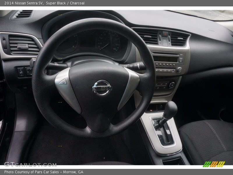 Super Black / Charcoal 2014 Nissan Sentra SV