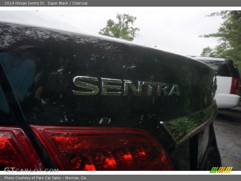 Super Black / Charcoal 2014 Nissan Sentra SV