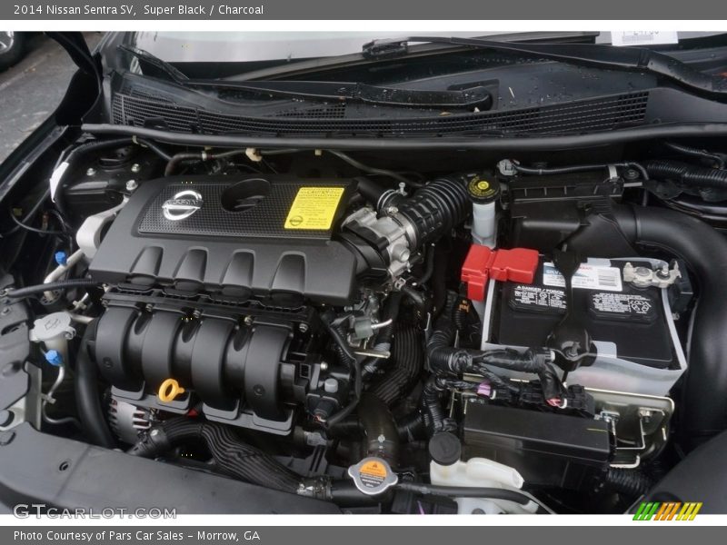 Super Black / Charcoal 2014 Nissan Sentra SV