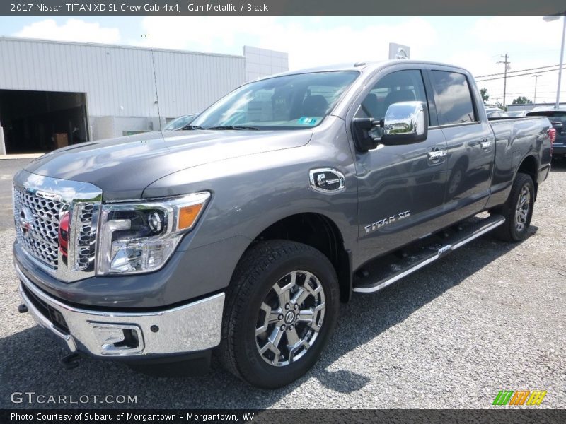 Gun Metallic / Black 2017 Nissan TITAN XD SL Crew Cab 4x4