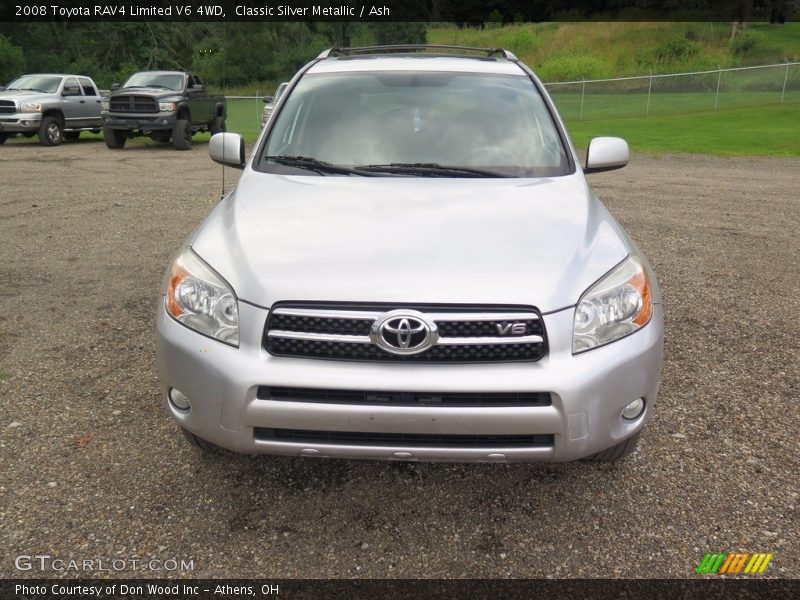 Classic Silver Metallic / Ash 2008 Toyota RAV4 Limited V6 4WD
