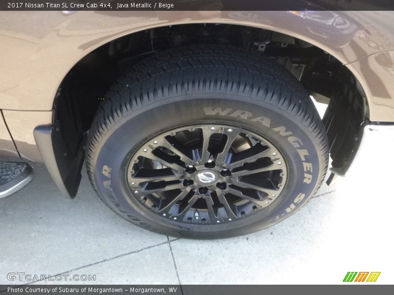 Java Metallic / Beige 2017 Nissan Titan SL Crew Cab 4x4