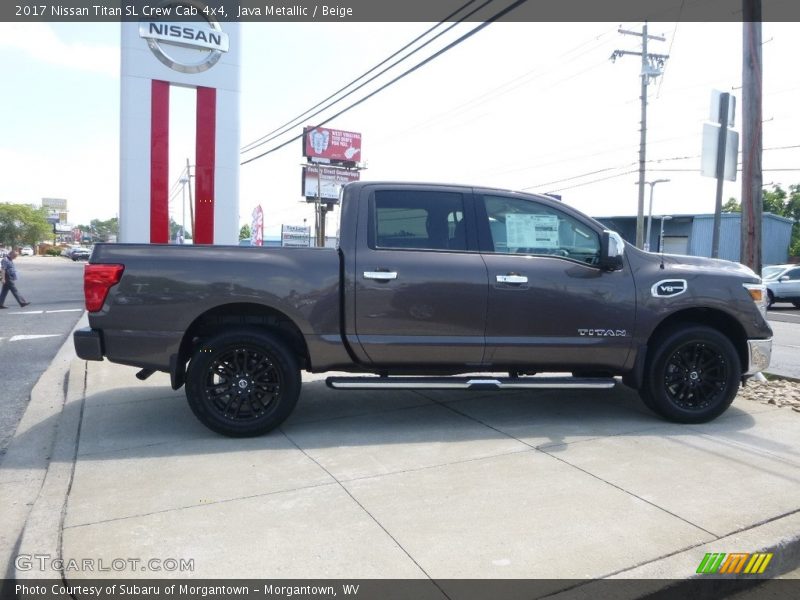 Java Metallic / Beige 2017 Nissan Titan SL Crew Cab 4x4