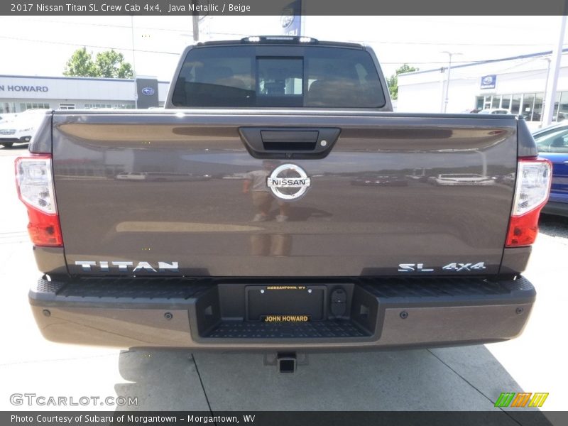 Java Metallic / Beige 2017 Nissan Titan SL Crew Cab 4x4