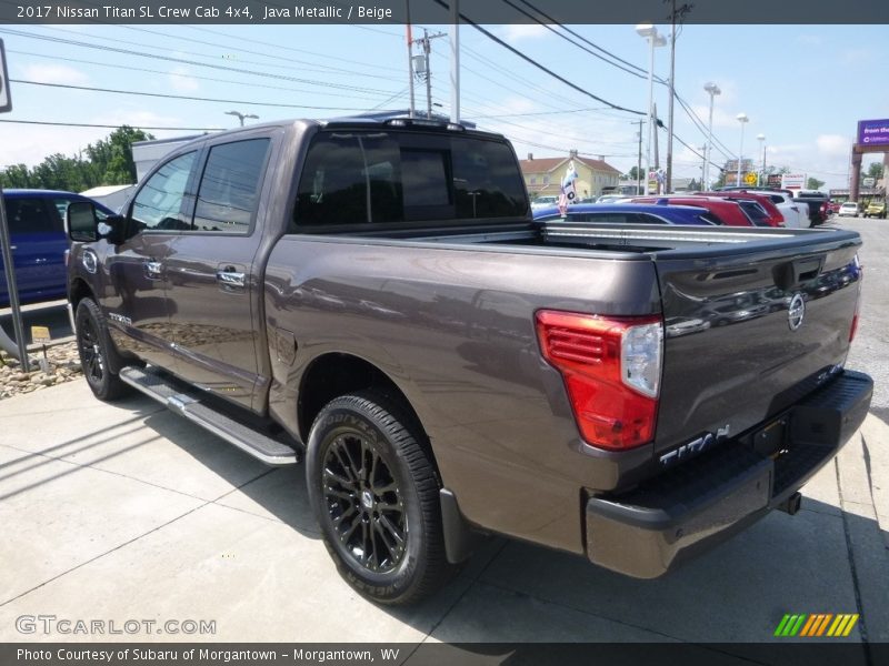 Java Metallic / Beige 2017 Nissan Titan SL Crew Cab 4x4