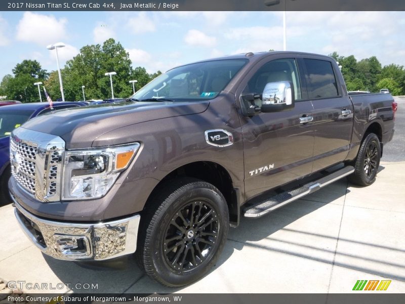 Java Metallic / Beige 2017 Nissan Titan SL Crew Cab 4x4