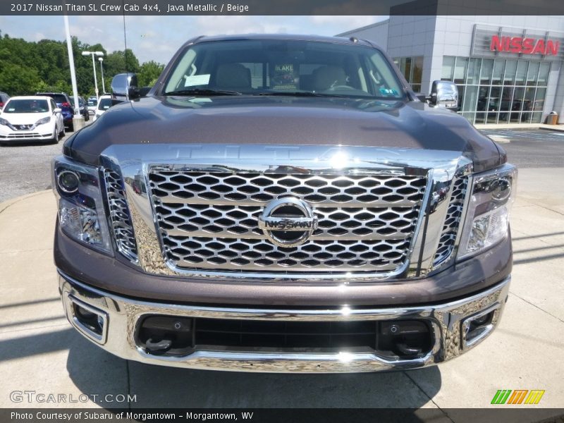 Java Metallic / Beige 2017 Nissan Titan SL Crew Cab 4x4