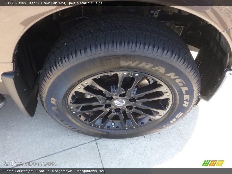 Java Metallic / Beige 2017 Nissan Titan SL Crew Cab 4x4
