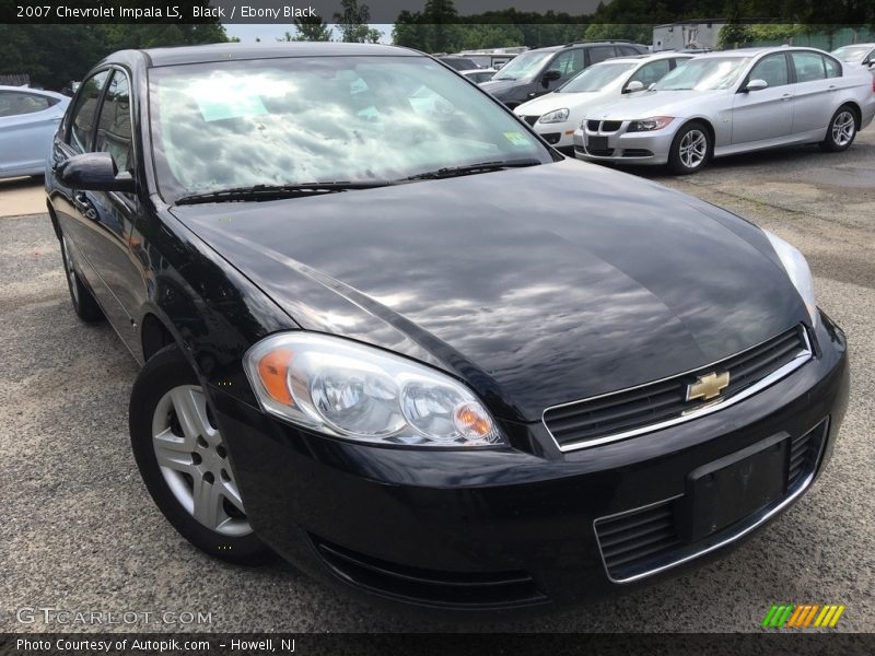 Black / Ebony Black 2007 Chevrolet Impala LS