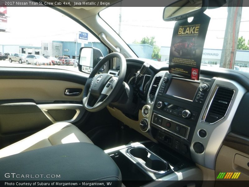 Java Metallic / Beige 2017 Nissan Titan SL Crew Cab 4x4