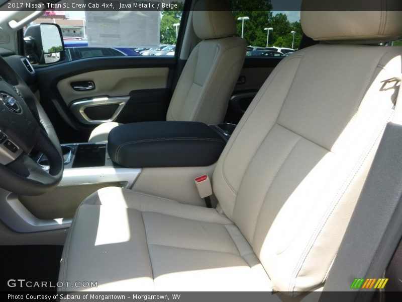 Java Metallic / Beige 2017 Nissan Titan SL Crew Cab 4x4