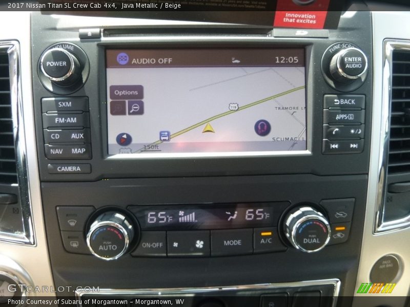 Java Metallic / Beige 2017 Nissan Titan SL Crew Cab 4x4