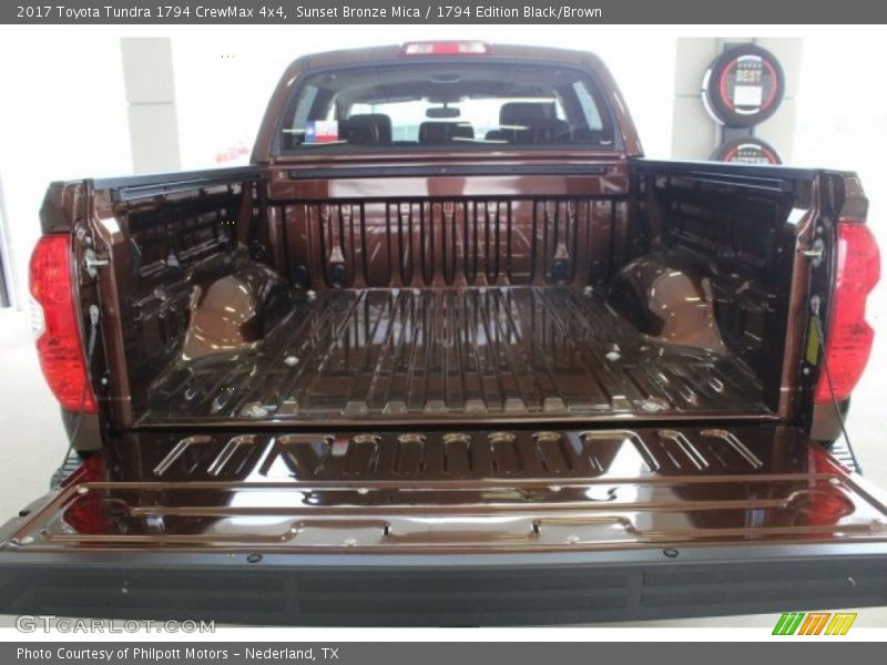Sunset Bronze Mica / 1794 Edition Black/Brown 2017 Toyota Tundra 1794 CrewMax 4x4