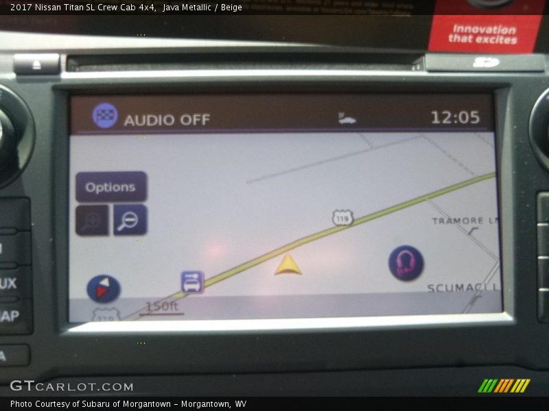 Java Metallic / Beige 2017 Nissan Titan SL Crew Cab 4x4