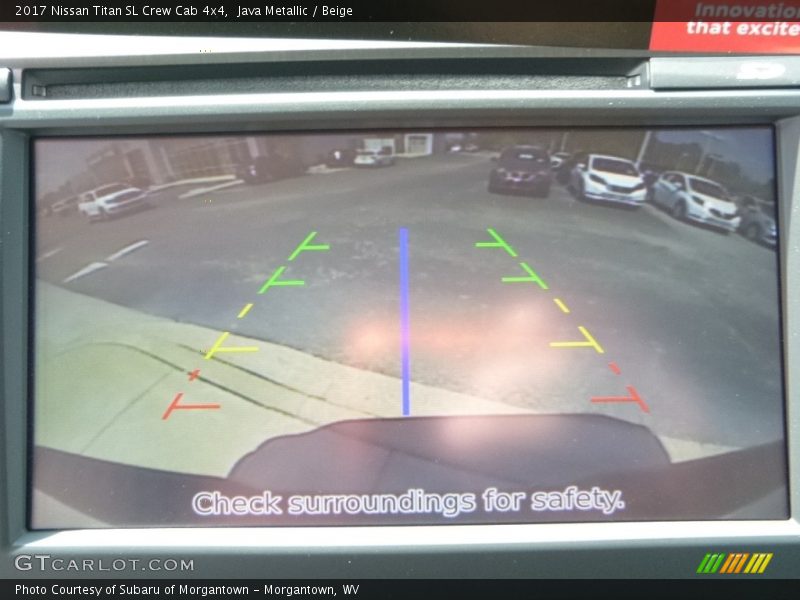 Java Metallic / Beige 2017 Nissan Titan SL Crew Cab 4x4