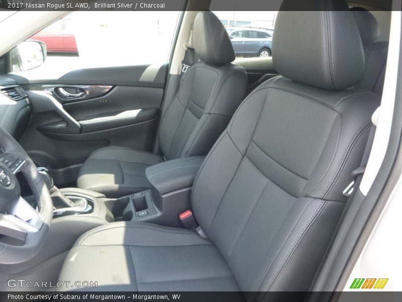 Brilliant Silver / Charcoal 2017 Nissan Rogue SL AWD