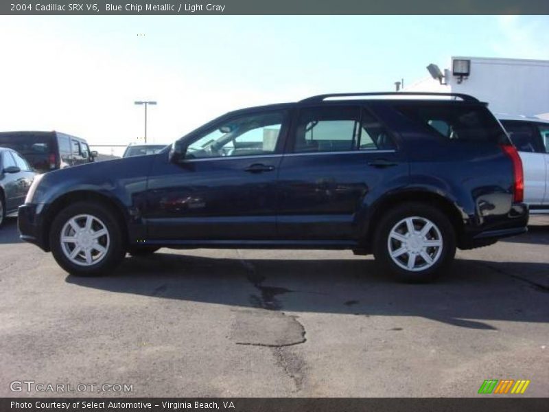 Blue Chip Metallic / Light Gray 2004 Cadillac SRX V6