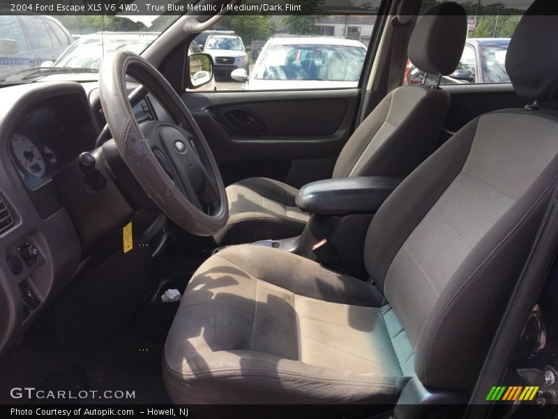 True Blue Metallic / Medium/Dark Flint 2004 Ford Escape XLS V6 4WD