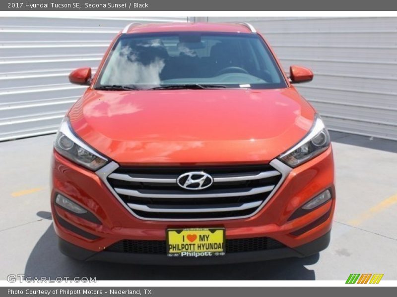 Sedona Sunset / Black 2017 Hyundai Tucson SE
