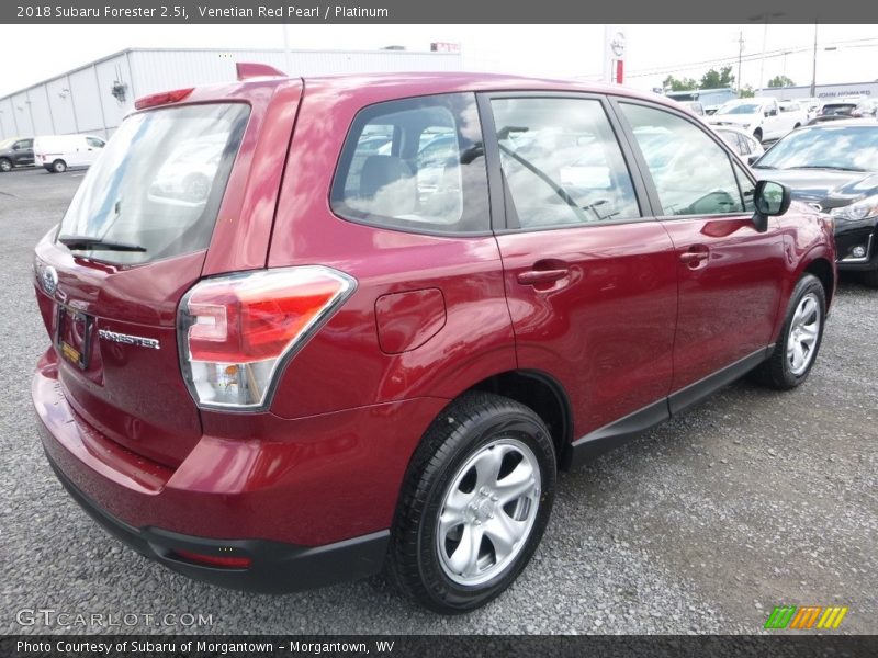 Venetian Red Pearl / Platinum 2018 Subaru Forester 2.5i